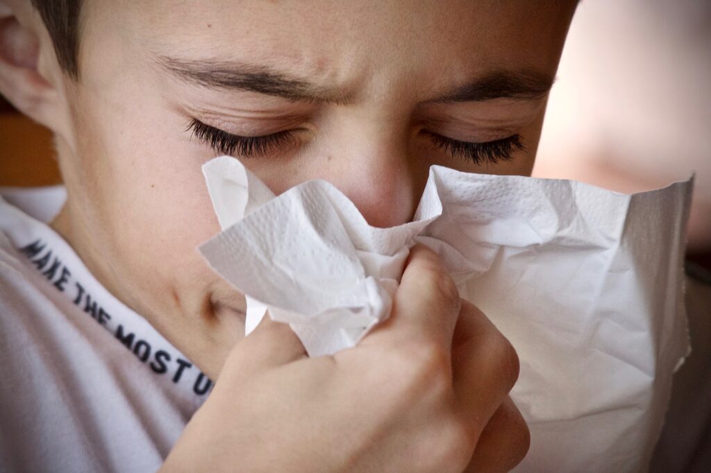 Sick - Cold - seasonal allergies - hay fever