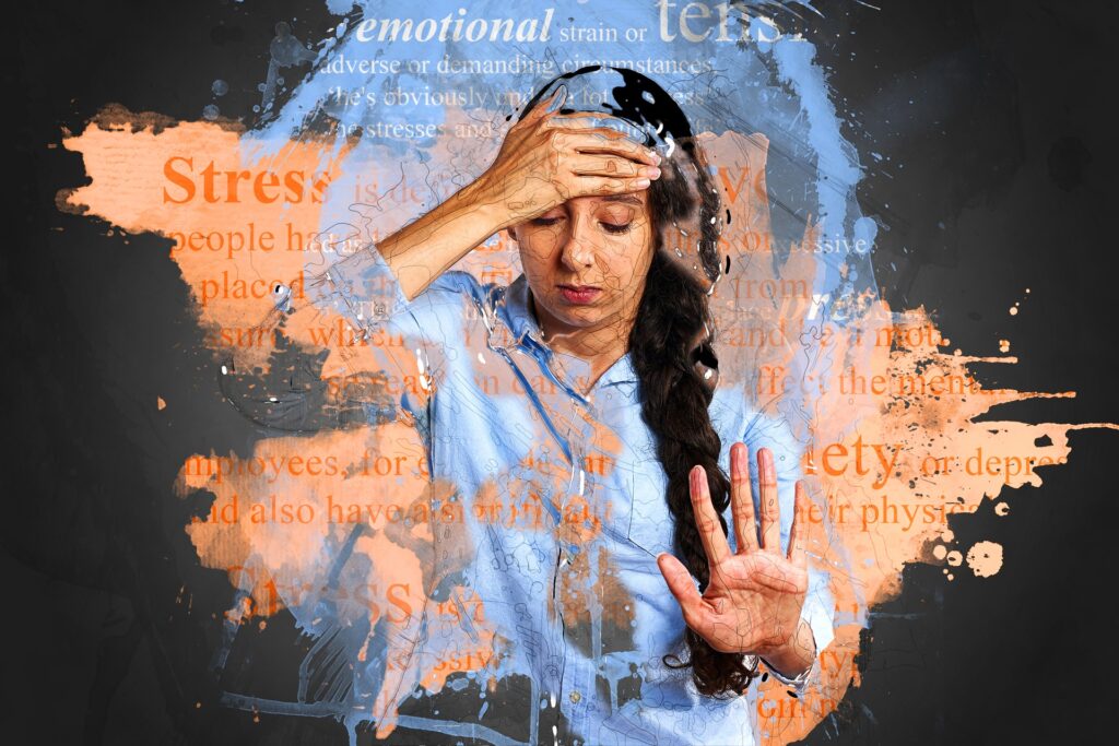 worry - stress - anxiety